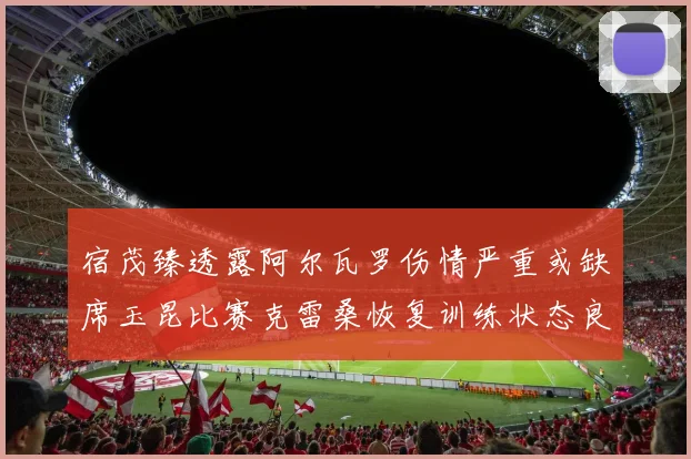 宿茂臻透露阿尔瓦罗伤情严重或缺席玉昆比赛克雷桑恢复训练状态良好