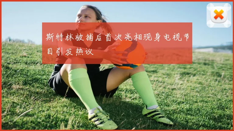 斯特林被捕后首次亮相现身电视节目引发热议